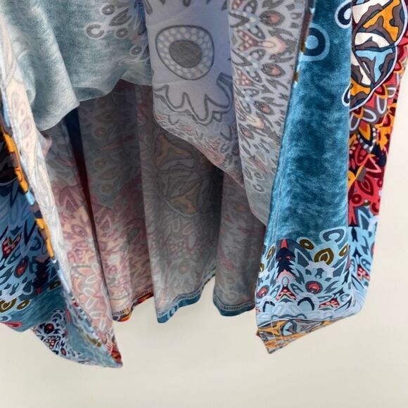 NWT DB Moon Pullover Jersey Shift Dress Boho Soft & Comfy Multi 3XL - Picture 7 of 15